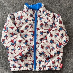 Marvel Spider-Man Kids' Jacket with Red and Blue Accents
